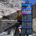 thumbnail image 2 of Montañismo al aire libre Escalada en hielo Equipo de roca plegable Bolsa de mano de transporte organizada (azul), 2 of 8