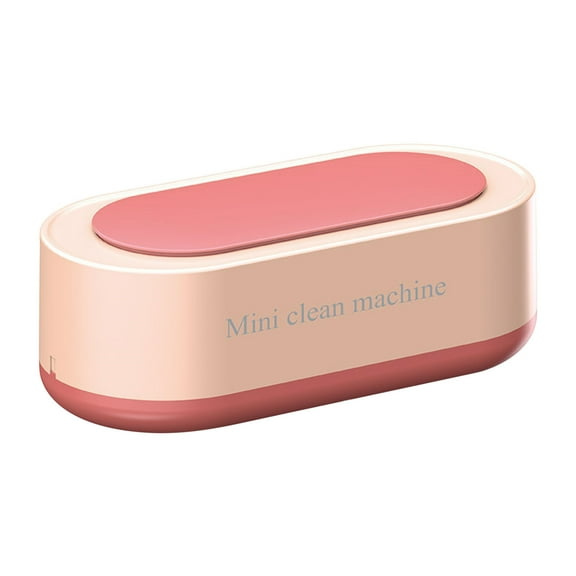 Portable Ultrasonicing Cleaning Small High Frequency Vibration Jewelry Glasses Watches Cleaner 360 Degree Cleaning Box