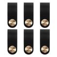 thumbnail image 1 of 6pcs Door Handle PU Leather Cabinet Handle Replacement Furniture Pull Accessory, 1 of 7