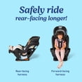 thumbnail image 2 of Graco® Extend2Fit® Convertible Car Seat, Gotham, Black, 2 of 8
