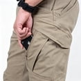 thumbnail image 3 of Men's Cargo Pants Solid Color Durable Multi‑Purpose Casual Bottoms S‑XXL, 3 of 8
