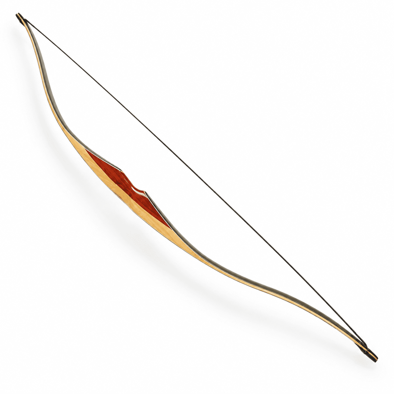 54 Traditional Laminated Archery Bow Right 35lb for Target Practice and