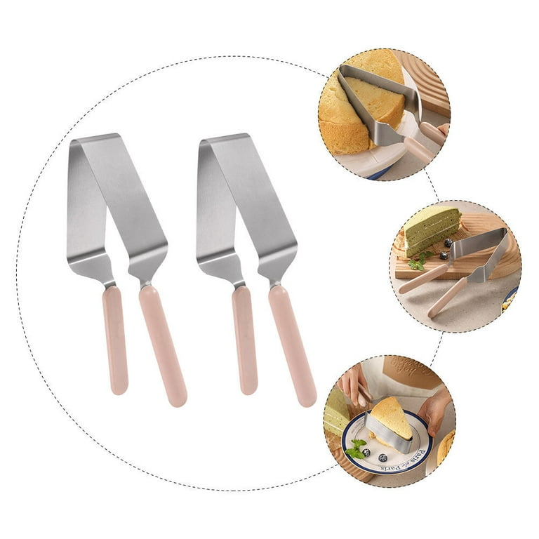 2pcs Cake Cutters Pie Cookie Cutter Pie Cutter Pie Slicer Household Cheese Cake Slicer, Size: 27x10cm