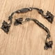thumbnail image 4 of 1 UNID MANGULÓN DE TRATE 100 / 113mm Mando de hierro Vintage Gabinete Puertas Armario Armario Armario Antiguo Muebles de Bronce Hardware, 4 of 7