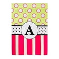 thumbnail image 7 of New Baskerville Peppy Monogram House Flag (Black Topstitch) - M, 7 of 7