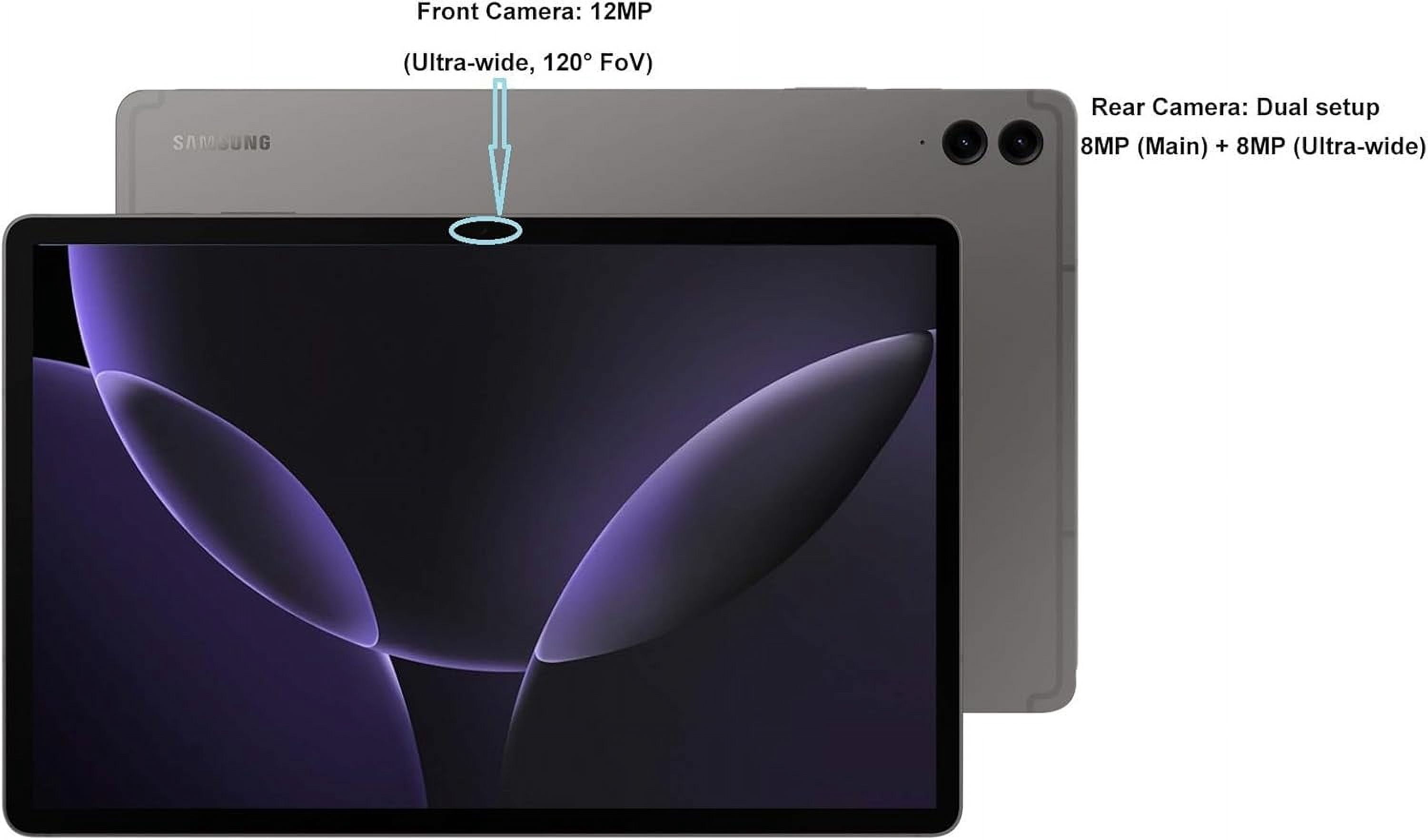 Samsung Galaxy Tab S9 FE+ SM-X610 Rugged Tablet, 12.4