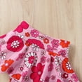 thumbnail image 6 of Mercatoo Baby Girl Summer Outfit Kids Cotton Stripe Camisoles and Shorts Skirt Headband 3Pcs Set Toddler Beach Clothes, 6 of 9