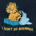 thumbnail image 2 of Garfield T-Shirt I Dont Do Mornings Unisex Graphic Tee For Men & Women, 2 of 7