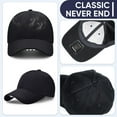 thumbnail image 4 of 2WIN2BUY 2 Packs Hat with Light Built In,Rechargeable LED Hat for Men Women,Baseball Cap with Headlight for Outdoor Fishing Running,Navy Blue&Black, 4 of 11