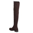 thumbnail image 3 of Indulge Joanna-01 Women Mixed Media Thigh High Riding Boot GJ84, 3 of 5
