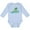 AE-Light Blue, variant on Inktastic St Lucia Vacation Cruise Trip Boys or Girls Long Sleeve Baby Bodysuit