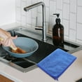 thumbnail image 4 of unbranded 4Ud Toallas De Limpieza De Microfibra Azul Multiusos Para Cocina Y, 4 of 5