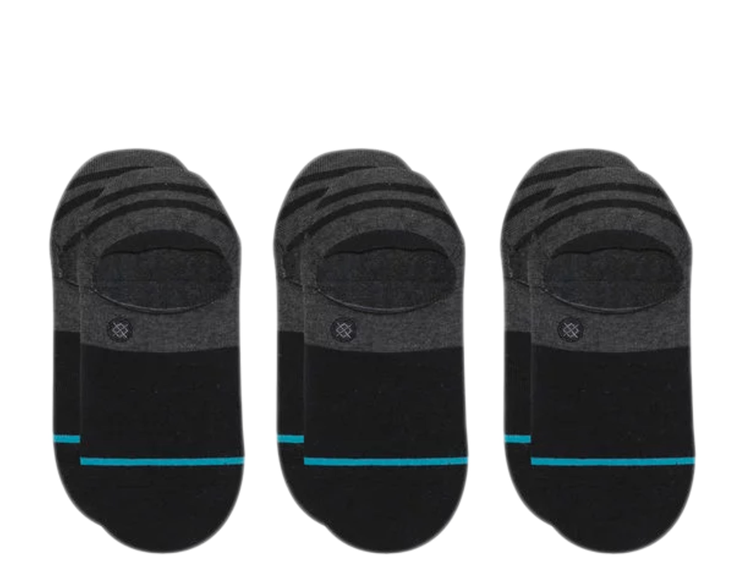 Calze Stance Gamut No-Show &ndash; Confezione 3 Paia, Uomo, Nere, Offerte Speciali