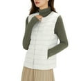 thumbnail image 1 of WEAIXIMIUNG Vestes pour Femmes Tendance, Gilet Court Léger et Compressible, Col Rond, Col en V, 1 of 5