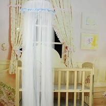 LAMIRO Baby Bed Mesh Dome Curtain Mosquito Net Durable Toddler Crib Cot Canopy Bed Net