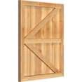 thumbnail image 2 of 26 7/8"W X 33"H Timbercraft Five 5 3/8" Boards Framed Board-N-Batten Shutters W/Z-Bar, Rough Sawn Western Red Cedar (Per Pair), 2 of 13
