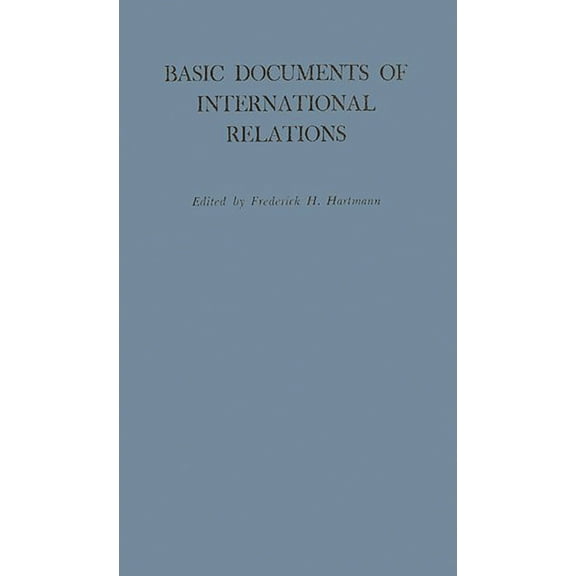 Basic Documents of International Relations, (Hardcover)