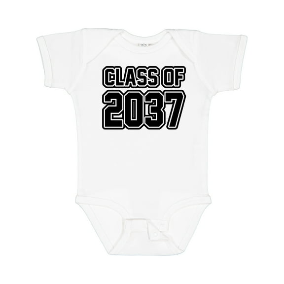 Inktastic class of 2037 Boys or Girls Baby Bodysuit