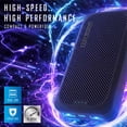 thumbnail image 3 of Pocket Juice Endurance AC 10,000mAh, Portable Power Bank Charger with Built-in Wall Plug, Black, 3 of 9