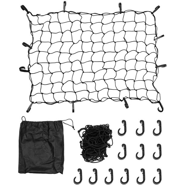Super Duty Cargo Net Truck Bed Cargo Net Heavy Duty Bungee Nets for SUV