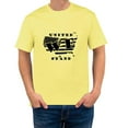 thumbnail image 2 of The Season Essentials All States Collection “United We Stand” 100% Cotton Unisex T-shirt Graphic Tee More Colors, Yellow/Black, 2X-Large, 2 of 7