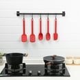 thumbnail image 5 of Cook With Color 12-Inch Silicone Spatula - Heat Resistant & Dishwasher Safe, Red, 5 of 5