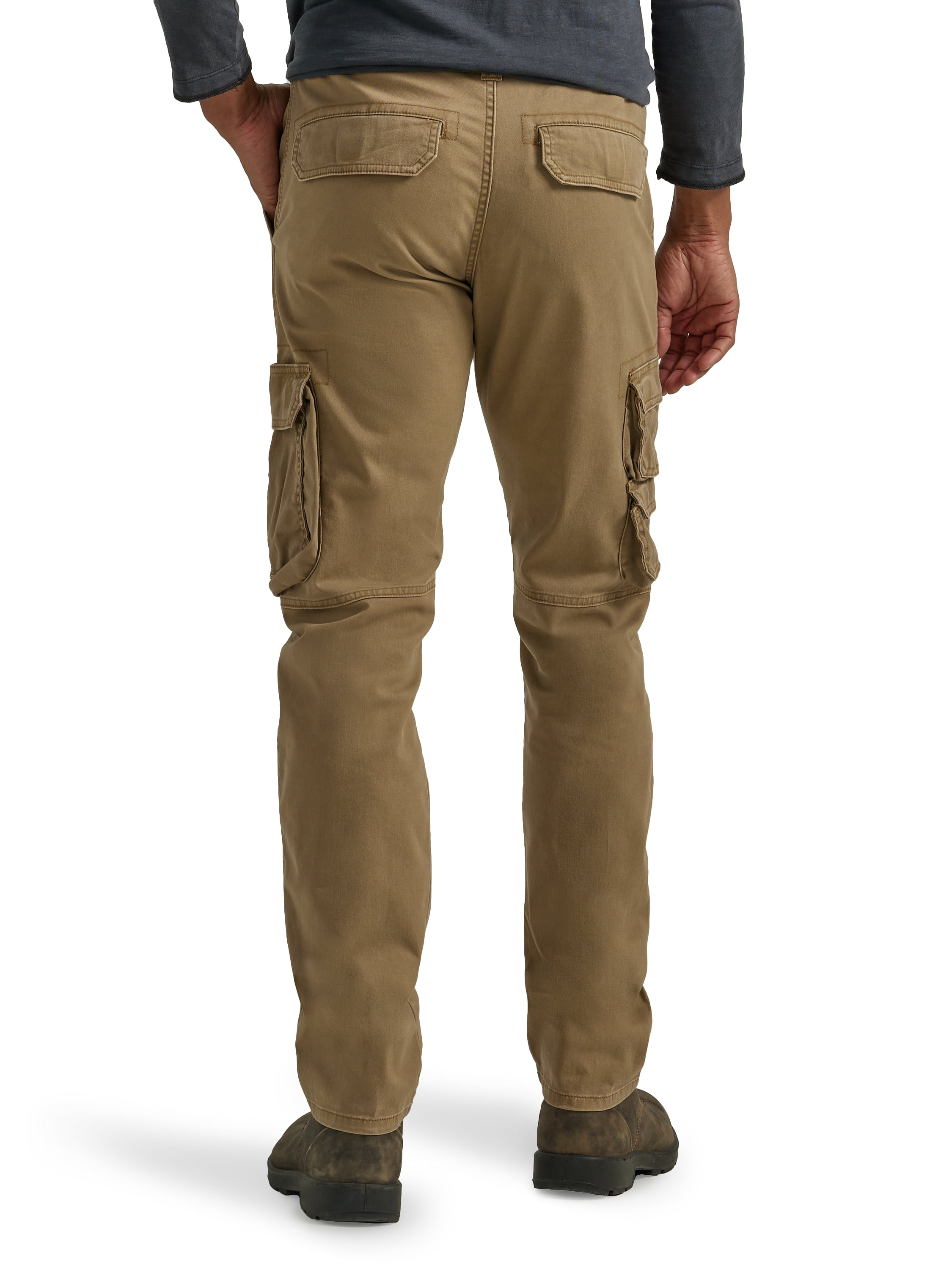 Wrangler® Men's Stretch Taper Leg Regular Fit Cargo Pant