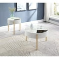 thumbnail image 3 of ACME Bodfish Coffee Table, White & Natural, 3 of 6