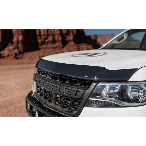 Husky Liners 2842113 Aeroskin Low Profile Hood Protector Fits 2015-2022 Chevrolet Colorado Smoke