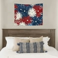 thumbnail image 4 of PRATYUS Red White Blue Stars Tapestry Wall Hanging 100% Polyester 40x30in, 4 of 6