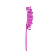 FHI Heat® UNbrush Flex Detangling Brush, Pain-Free Brushing on All Wet or Dry Hair Types, Pink, 8