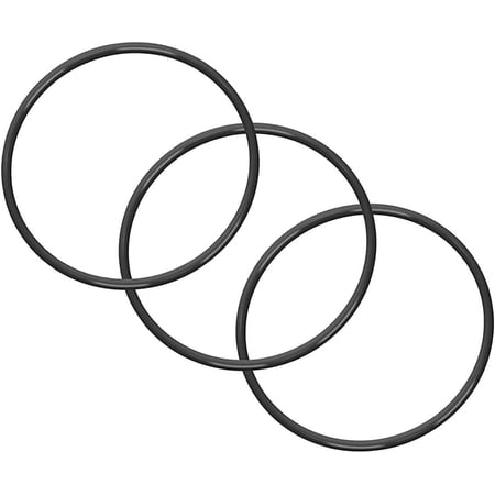 CFS Pack of 3, Premium O-Ring Compatible with EcoPure EPW4C Models Replacements for Standard Reverse Osmosis Water Filter Housings Quality Material Black