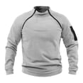 thumbnail image 2 of Men's Sweatshirt, Fleece Crewneck Sweatshirt, Cotton-Blend Fleece Sweatshirt, Plush Fleece Pullover Sweatshirt, 2 of 8