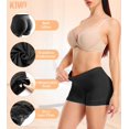 thumbnail image 3 of KIWI RATA Womens Seamless Butt Lifter Padded Lace Panties Enhancer Underwear, 3 of 6