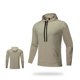 thumbnail image 4 of pstuiky Camisas casuales de manga larga para hombre, Sudadera con capucha de color liso para hombre, con bolsillo y parte superior cálida para deportes al aire libre, manga larga, informal s, 4 of 5