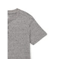 thumbnail image 3 of Wonder Nation Boys Short Sleeve Henley T-Shirt, Sizes 4-18, 3 of 3