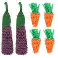 thumbnail image 1 of 6pcs Hamster Rabbit Molar Toys Small Chew Toys Teeth Care Supplies, 1 of 5