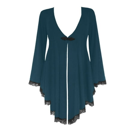 Dare To Wear Victorian Gothic Boho Women s Plus Size Embrace Corset Sweater S - 5x