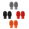 thumbnail image 6 of 2Pcs Drum Stick Head Rubber Sleeve Drumstick Mute Silencer Practice Accessories, 6 of 7