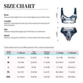 thumbnail image 6 of Daiia Shark Women's Bikini Set Two Piece Swimsuit High Waisted Bikini Adjustable Straps Bikini Perfect for Beach, Pool, and Summer Vacation-XX-Large, 6 of 9