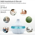 thumbnail image 6 of SDJMa Aroma Essential Oil Diffuser, 300ml Ultrasonic Cool Mist Humidifier , Modern Style, Quiet, 7-color LED Light, Child & Pet Safe Humidifier for Home,Yoga,Office,Spa,Bedroom,Baby Room, 6 of 8