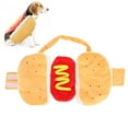 thumbnail image 1 of Disfraz de Perro Caliente para Perro, Algodón Amarillo, Ropa para Mascotas de Halloween, Disfraz de Halloween para Perros, Ropa para Perros, Trajes para Perros Calientes, Cosplay, 1 of 7