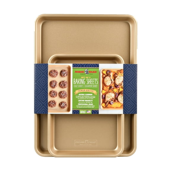 Nordic Ware Nonstick Naturals 2pk Baking Sheets