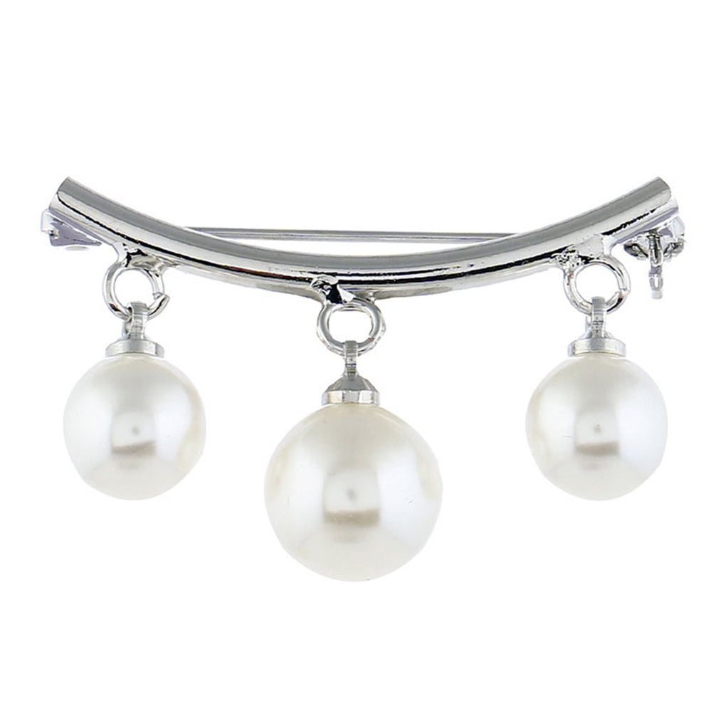 ZLight Pearl Brooch Aesthetic Jewelry Enamel Pins Cardigan Clips