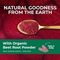 thumbnail image 6 of Beet Root Capsules 1300mg - Extra Strength Red Beetroot Powder Supplement – Supports Nitric Oxide Production, Heart Health & Natural Energy – Non-GMO, Vegan, Gluten Free – 60 Veggie Capsules, 6 of 10