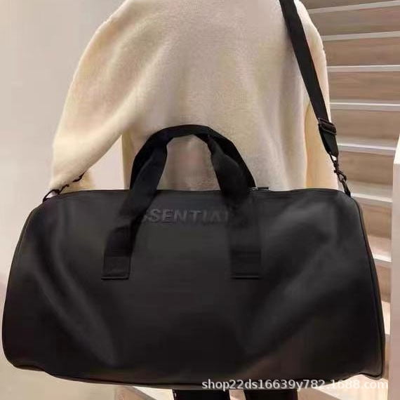 FOG Fear Of God Essentials bolso de cuero de gran capacidad bolso de viaje bolso tipo cubo