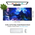thumbnail image 2 of Cmhoo Gaming Mouse Pad Size 27.5x11.8 Thickness 0.12 inches,Premium-Textured Non-Slip & Waterproof Computer Mousepad with Stitched Edges for Gaming, Office & Home 70x30 Qicaiyunw, 2 of 6