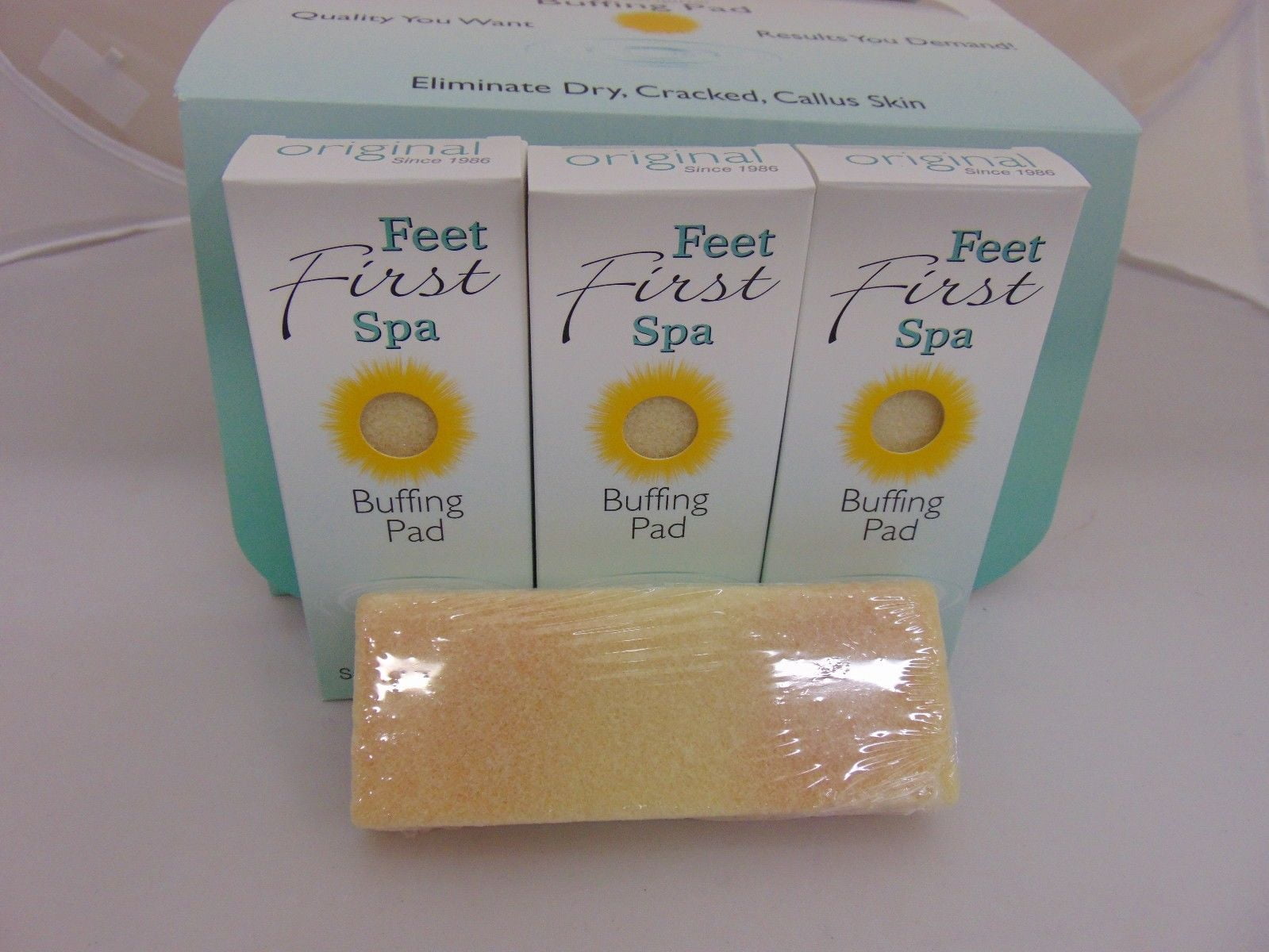 Feet First Spa Buffing Pad 3 Pack