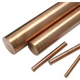 thumbnail image 2 of 8 mm de diámetro. Cilindro de varillas de metal T2 Cu de cobre puro 99,9% largo de 9,85"", 2 of 4