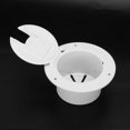 thumbnail image 5 of Round Hatch Cover Wire Junction Box UV Resistant Accessory for Marine Boat Yacht RV White, 5 of 5